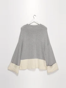 Свитры и кардиганы Vero Moda модель 318413578S59_сірий з кремовим Фото