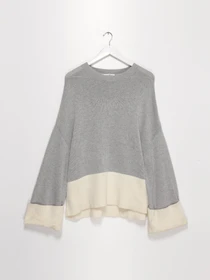 Свитры и кардиганы Vero Moda модель 318413578S59_сірий з кремовим Фото