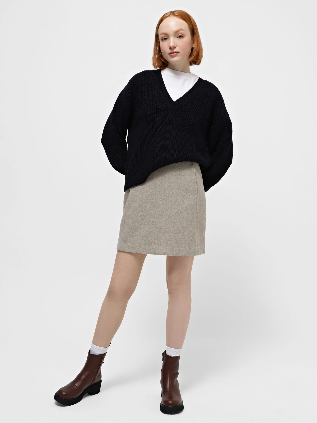 Юбки Vero Moda модель 10253954_Silver Mink Юбки Vero Moda модель 10253954_Silver Mink Фото
