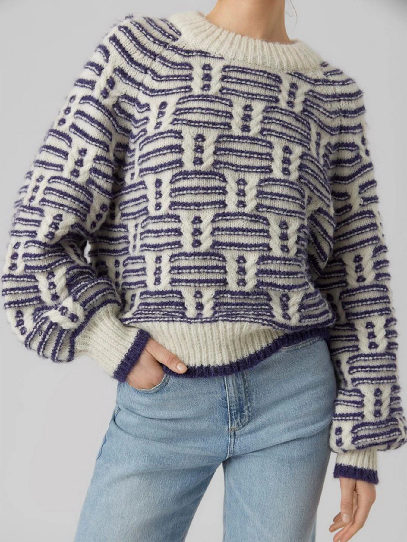 Свитры и кардиганы Vero Moda модель 10294698_Birch Свитры и кардиганы Vero Moda модель 10294698_Birch Фото