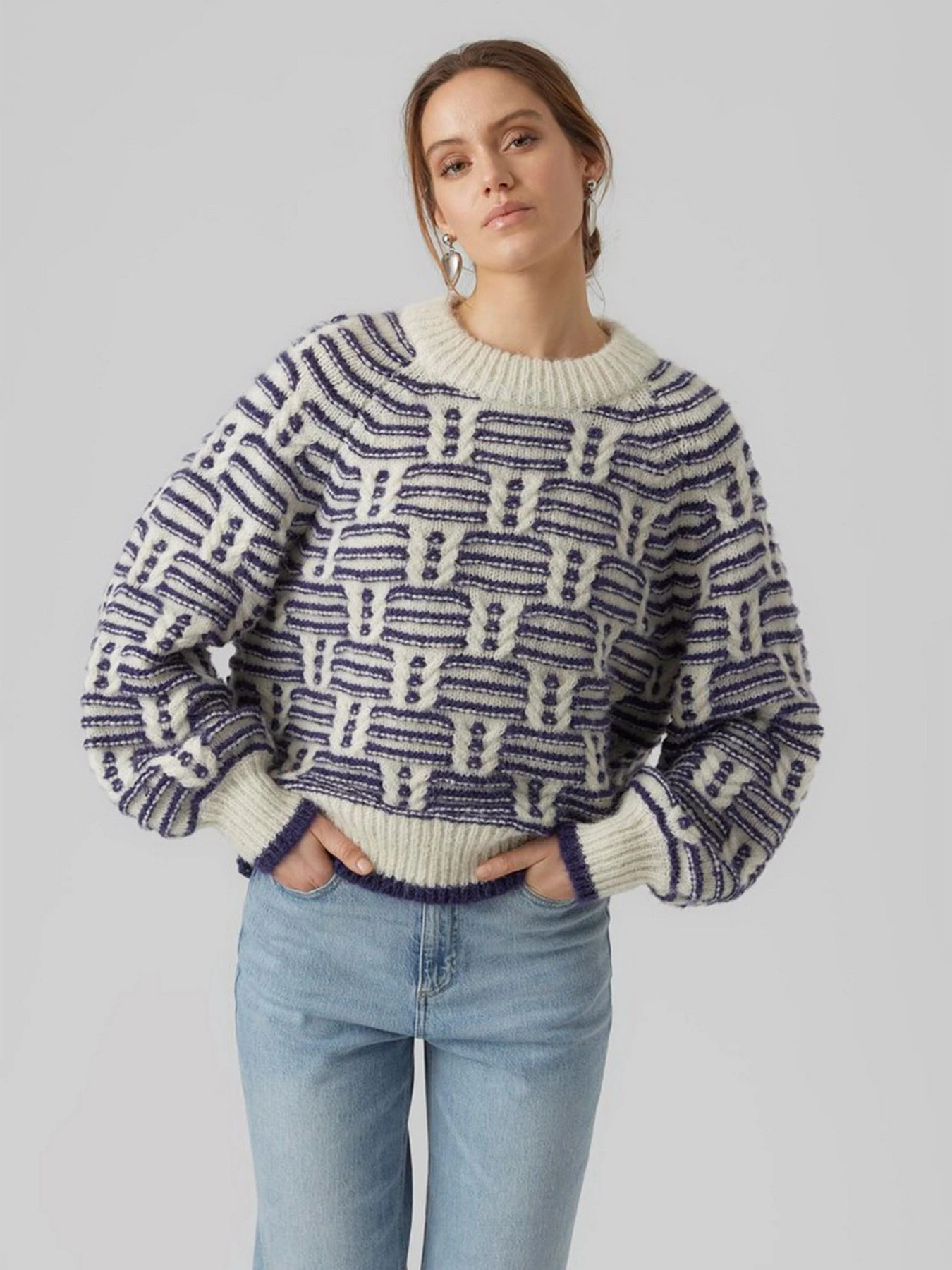 Свитры и кардиганы Vero Moda модель 10294698_Birch Свитры и кардиганы Vero Moda модель 10294698_Birch Фото
