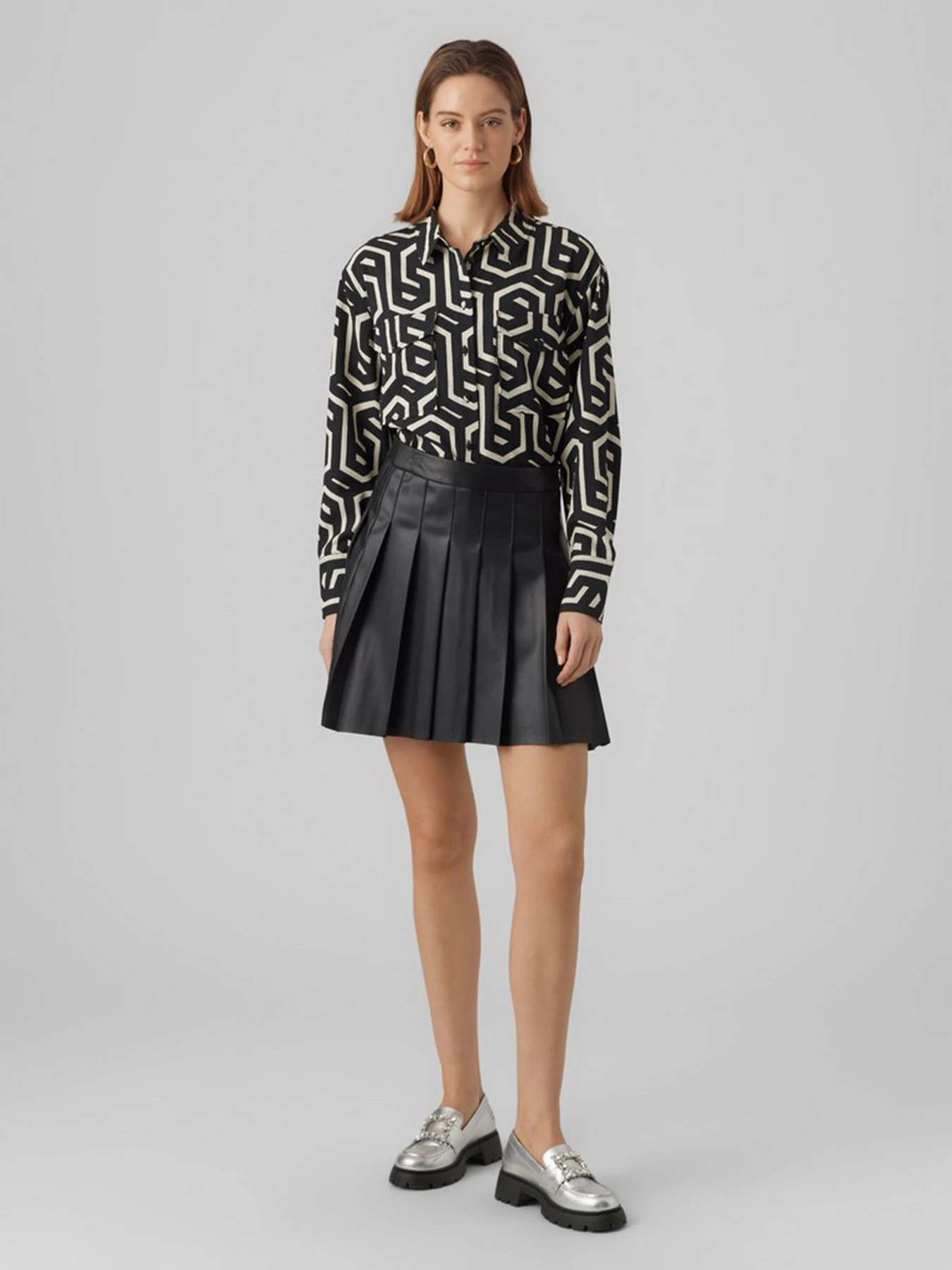 Юбки Vero Moda модель 10295554_Black Юбки Vero Moda модель 10295554_Black Фото
