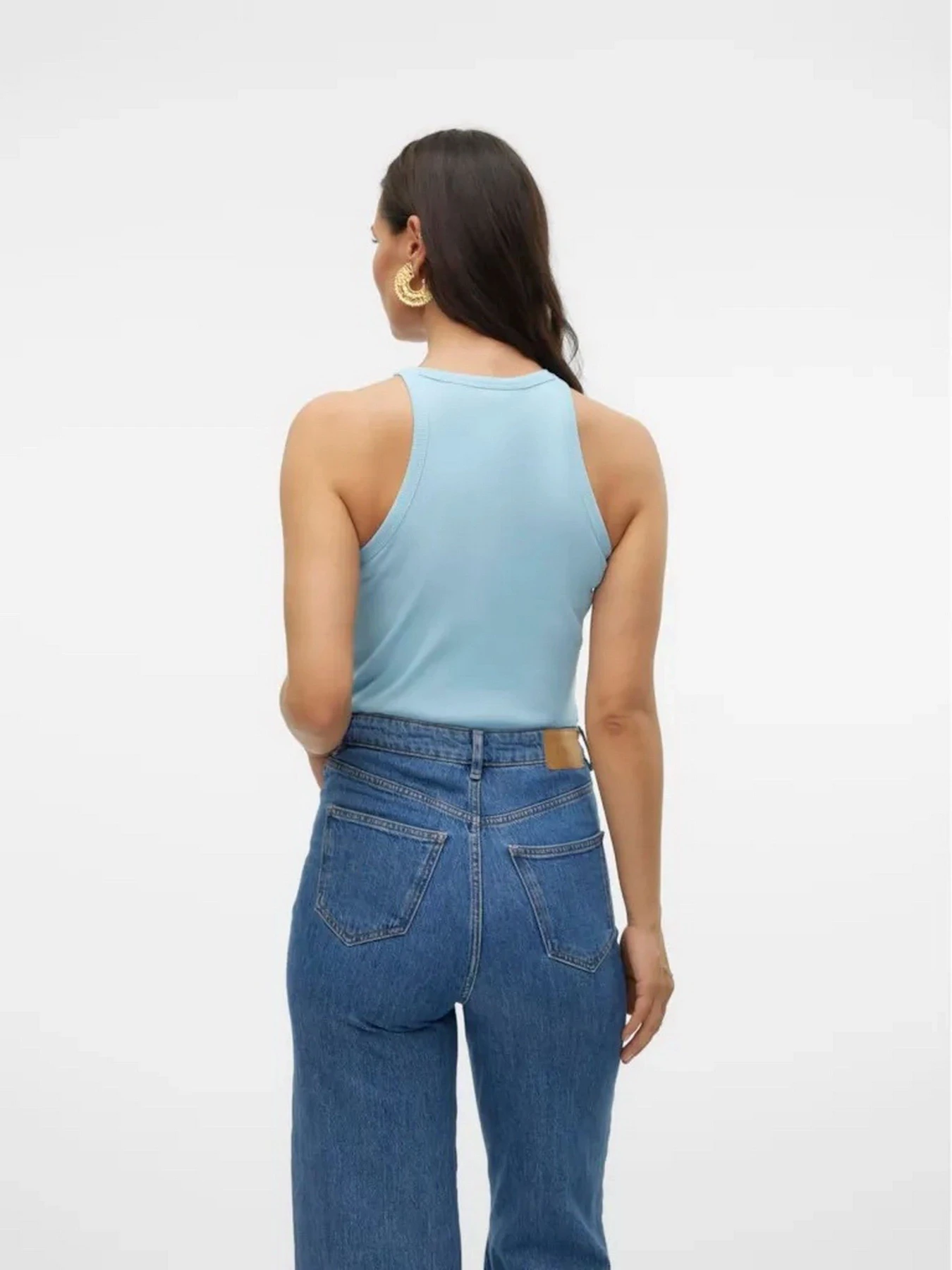Футболки і поло Vero Moda модель 10306896_Cool Blue Футболки і поло Vero Moda модель 10306896_Cool Blue Фото