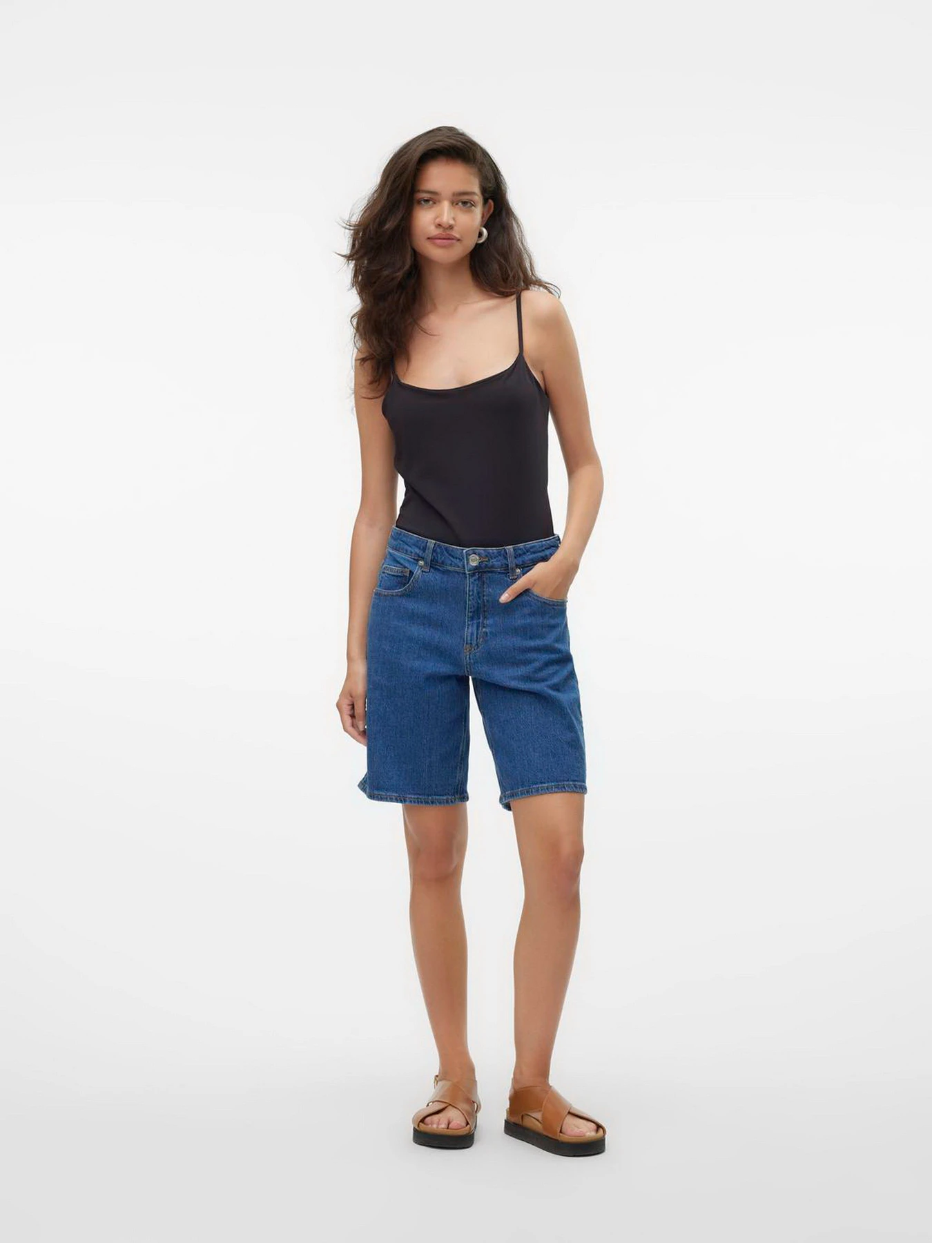 Шорти Vero Moda модель 10307636_Medium Blue Denim Шорти Vero Moda модель 10307636_Medium Blue Denim Фото