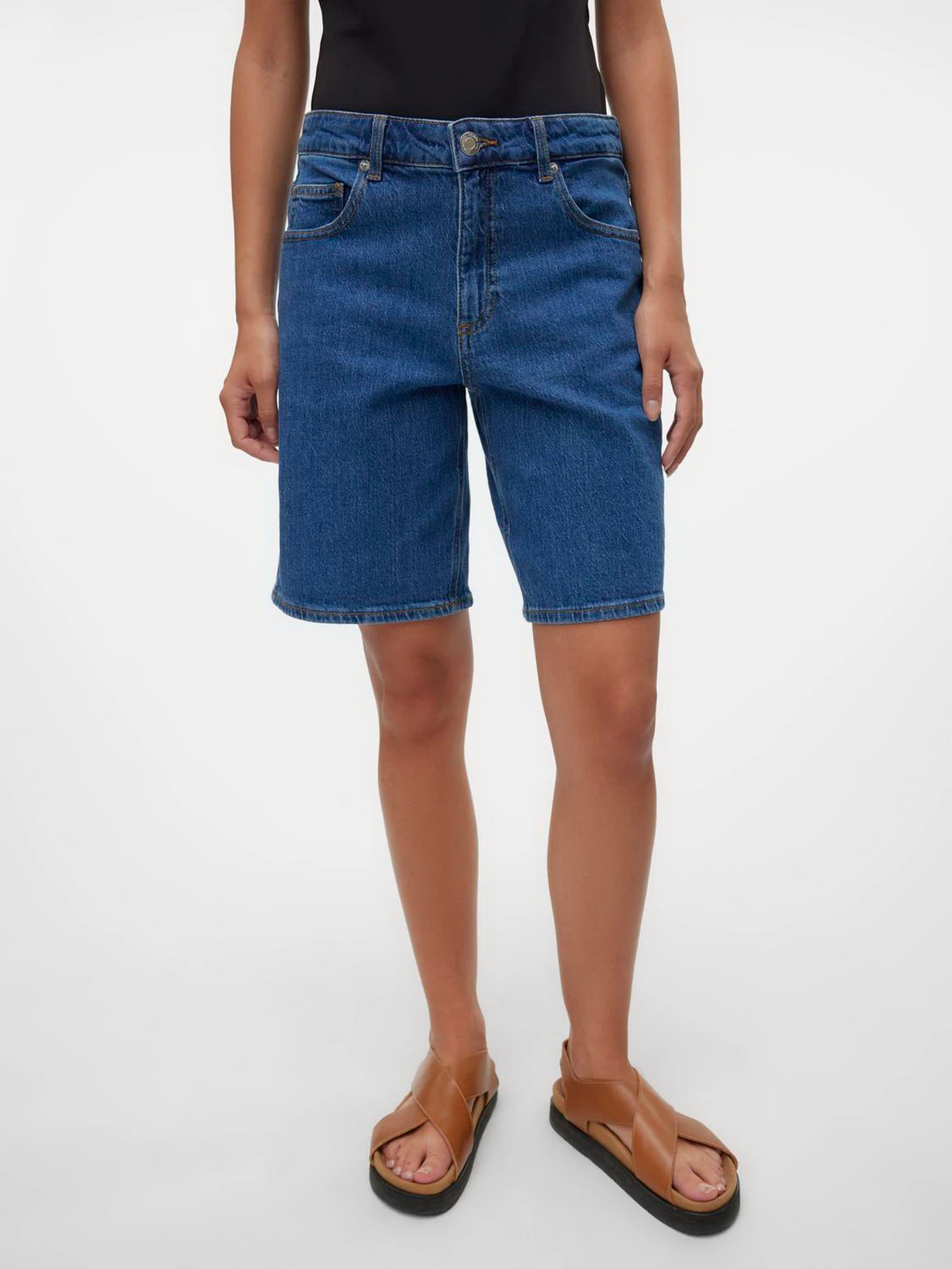 Шорти Vero Moda модель 10307636_Medium Blue Denim Шорти Vero Moda модель 10307636_Medium Blue Denim Фото