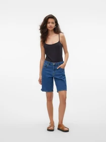 Шорти Vero Moda модель 10307636_Medium Blue Denim Фото