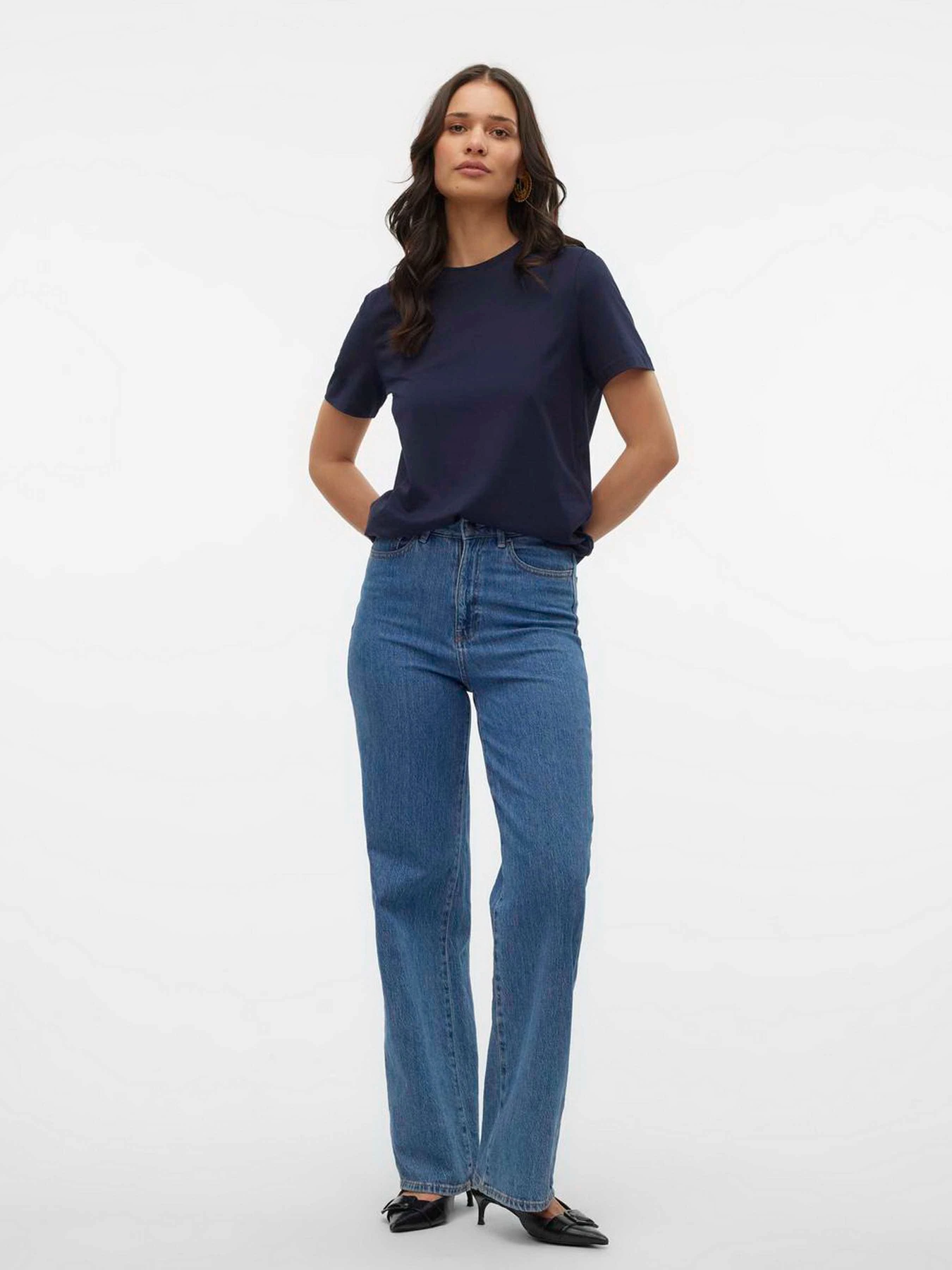 Футболки и поло Vero Moda модель 10316991_Night Sky Футболки и поло Vero Moda модель 10316991_Night Sky Фото