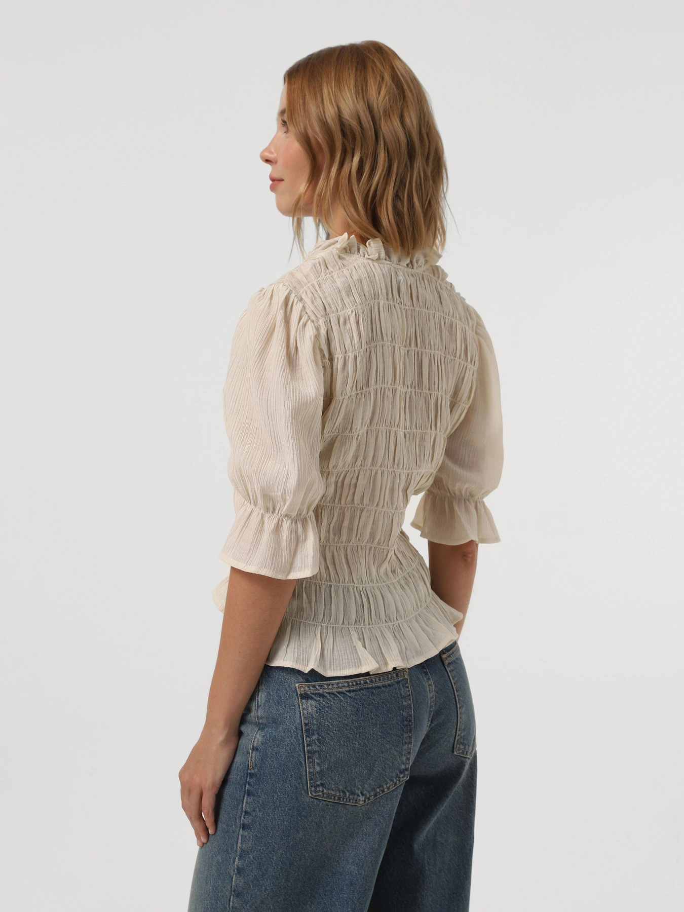 Рубашки Vero Moda модель 10321198_Birch Фото