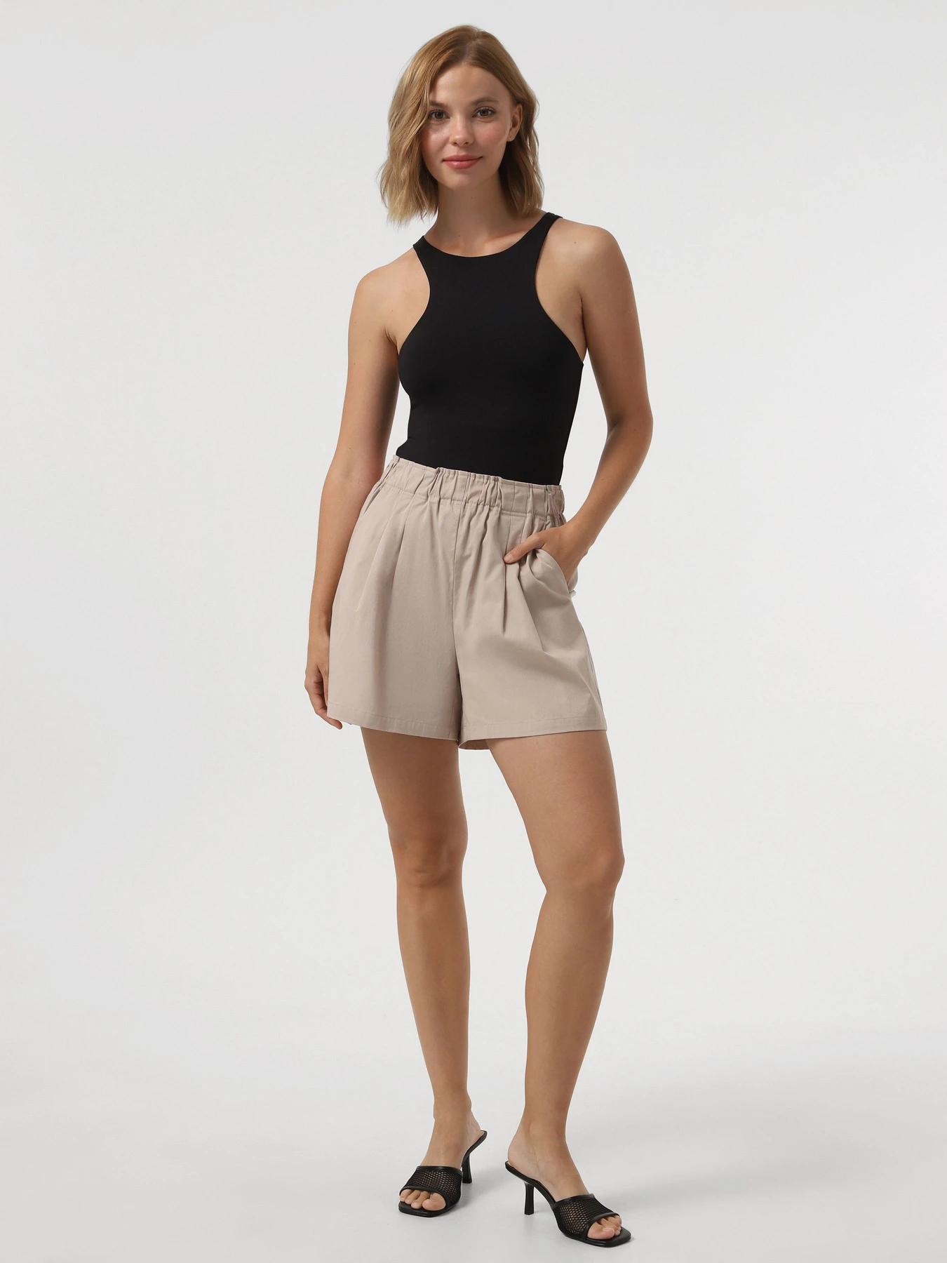 Шорти Vero Moda модель 10321246_Silver Lining Шорти Vero Moda модель 10321246_Silver Lining Фото