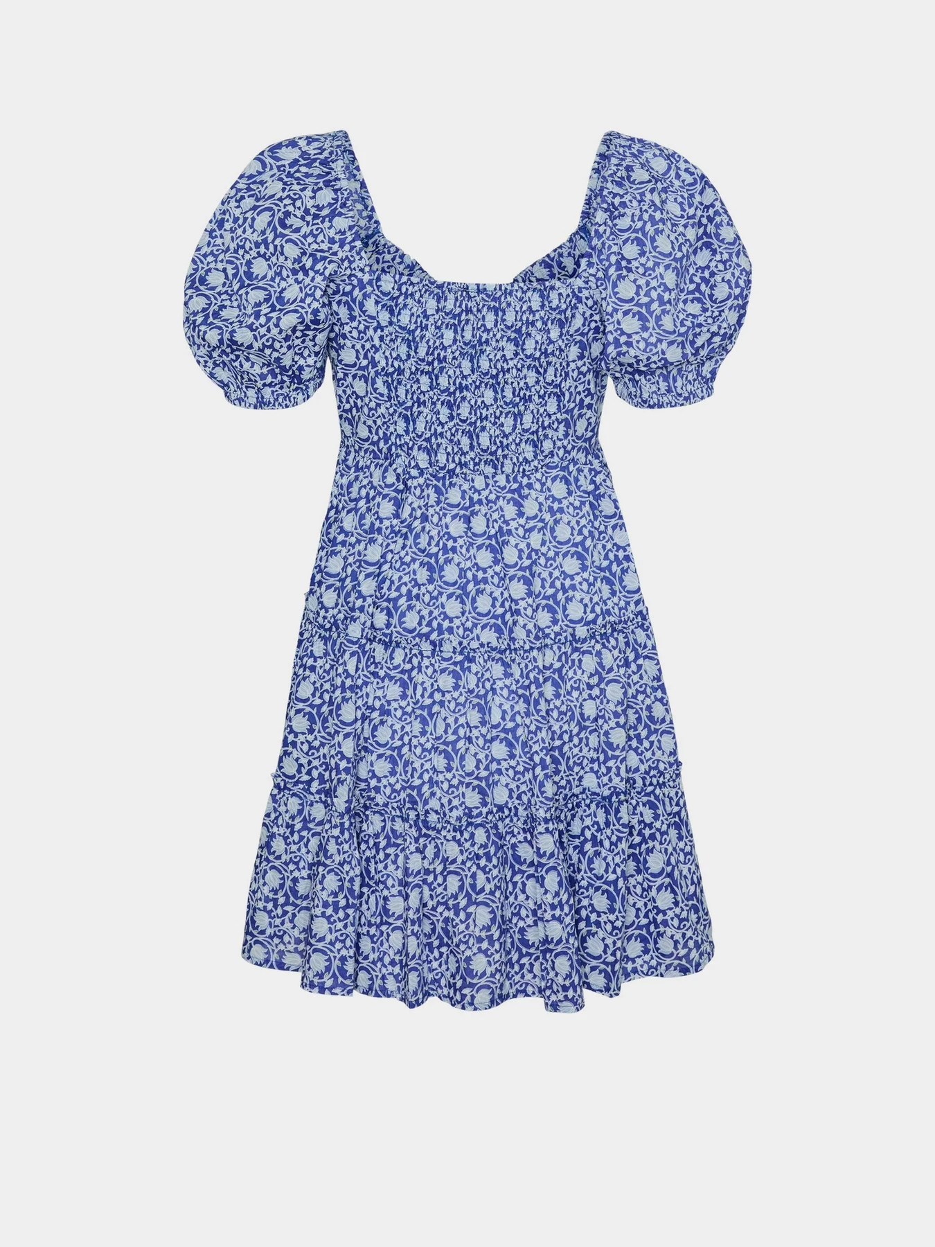 Платья Vero Moda модель 10323902_Dresden Blue FLOWER Платья Vero Moda модель 10323902_Dresden Blue FLOWER Фото
