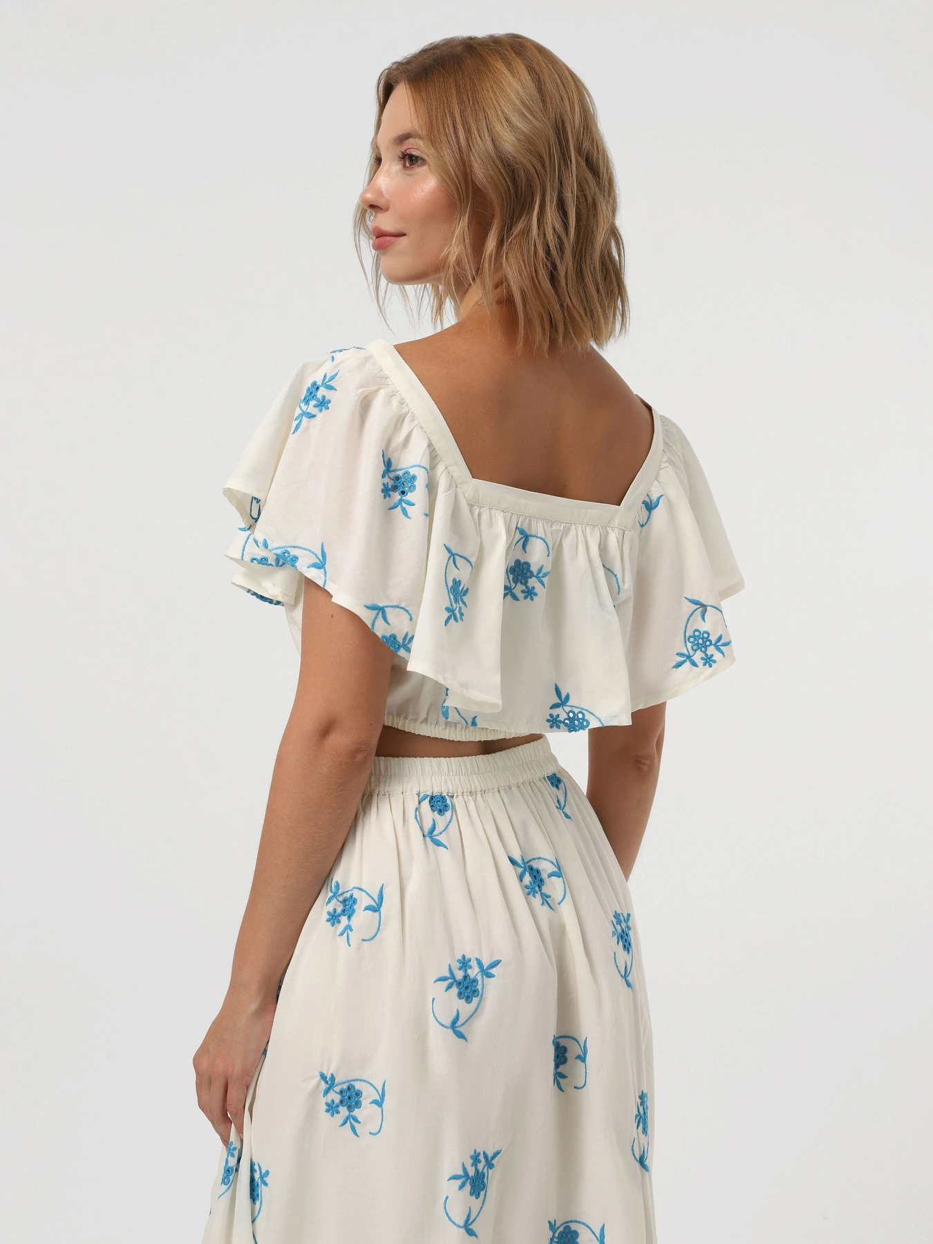 Футболки і поло Vero Moda модель 10324193_Pearled Ivory DRESDEN BLUE Футболки і поло Vero Moda модель 10324193_Pearled Ivory DRESDEN BLUE Фото