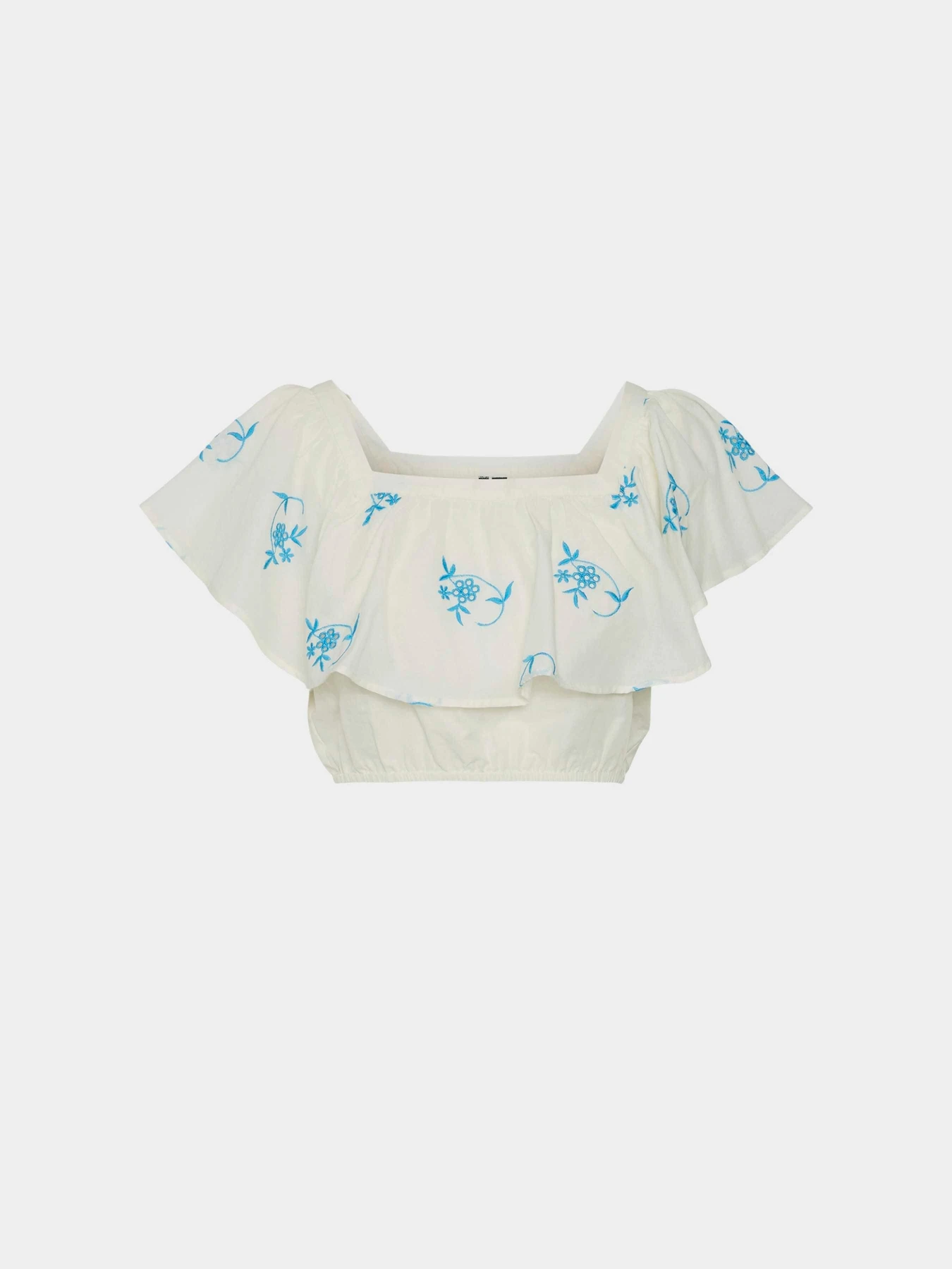 Футболки і поло Vero Moda модель 10324193_Pearled Ivory DRESDEN BLUE Футболки і поло Vero Moda модель 10324193_Pearled Ivory DRESDEN BLUE Фото