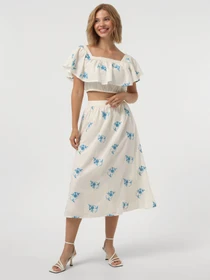 Футболки і поло Vero Moda модель 10324193_Pearled Ivory DRESDEN BLUE Фото