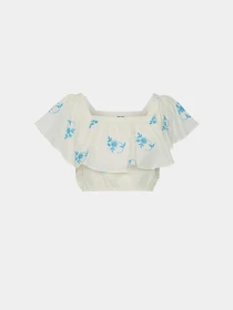 Футболки і поло Vero Moda модель 10324193_Pearled Ivory DRESDEN BLUE Фото