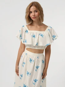 Футболки і поло Vero Moda модель 10324193_Pearled Ivory DRESDEN BLUE Фото