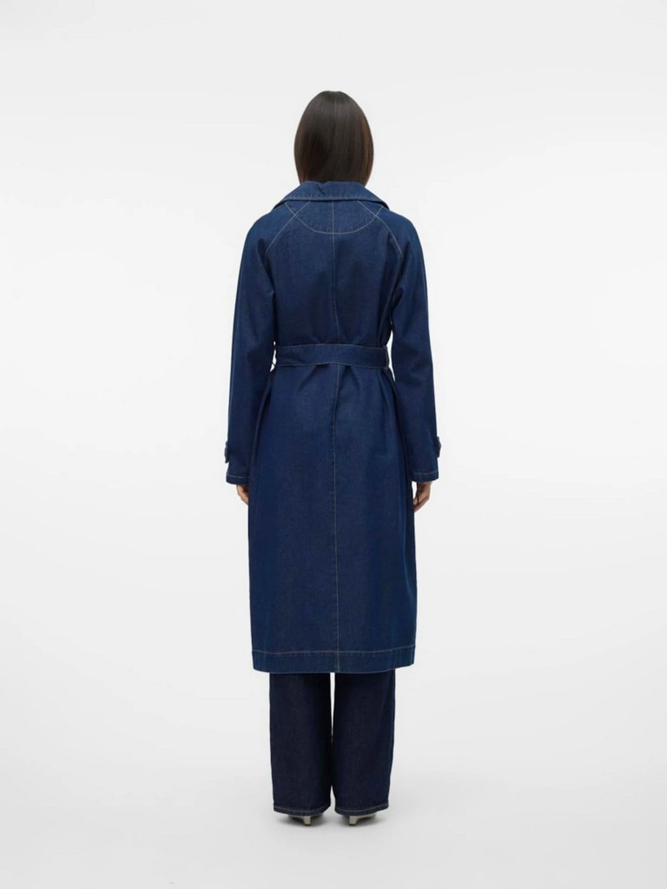 Пальта та плащі Vero Moda модель 10308422_Dark Blue Denim RINSE Фото