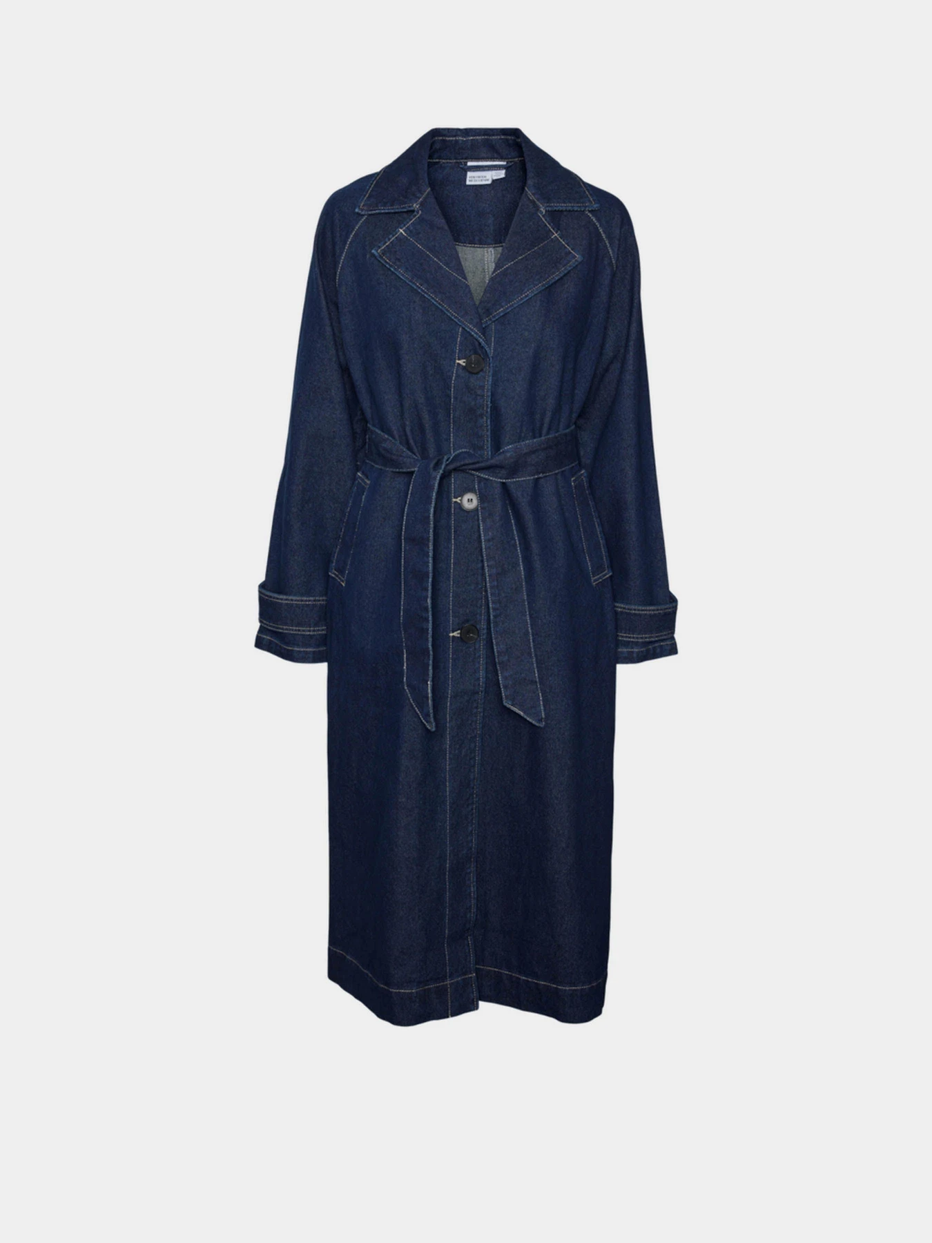 Пальта та плащі Vero Moda модель 10308422_Dark Blue Denim RINSE Фото