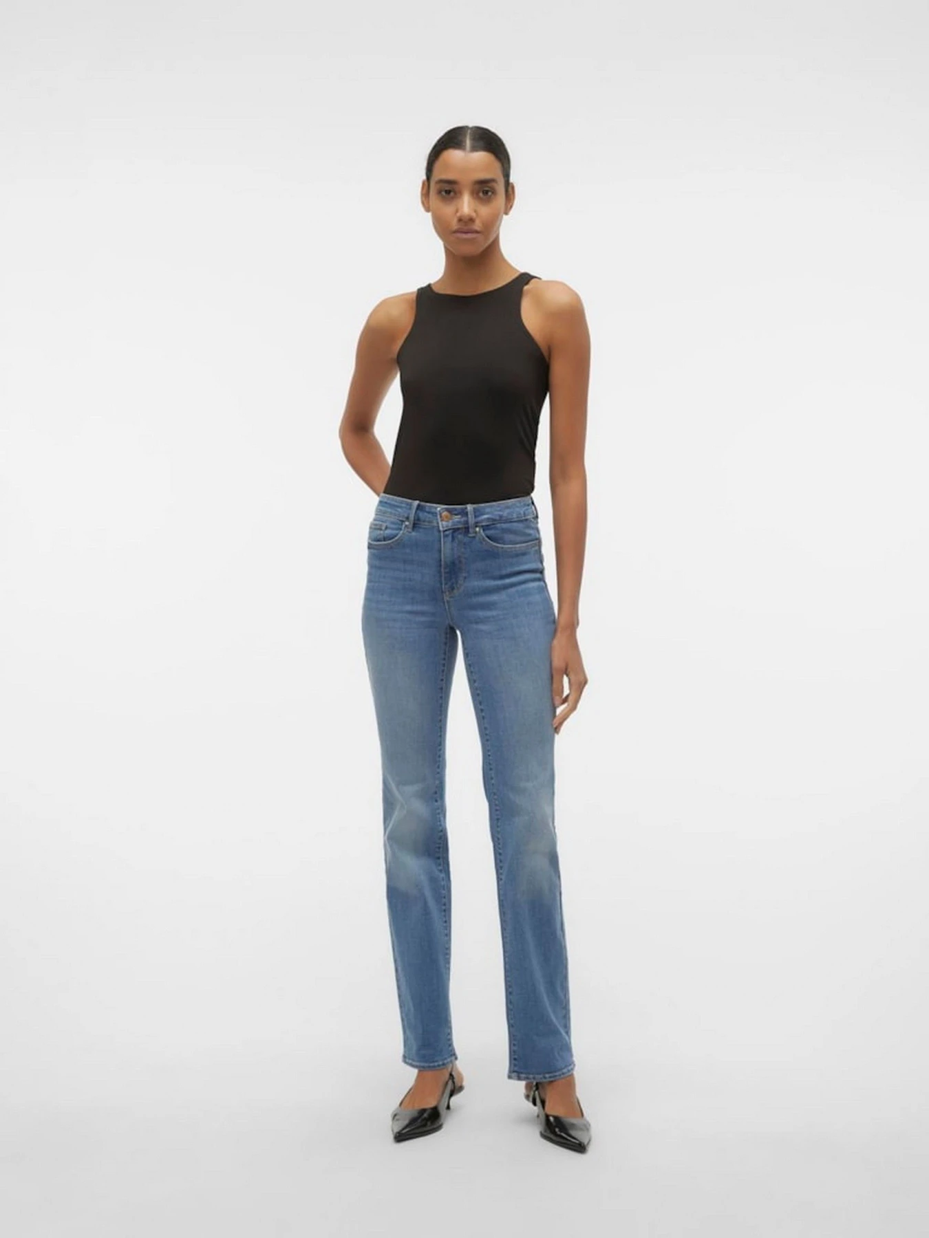 Джинси Vero Moda модель 10306823_Medium Blue Denim Фото