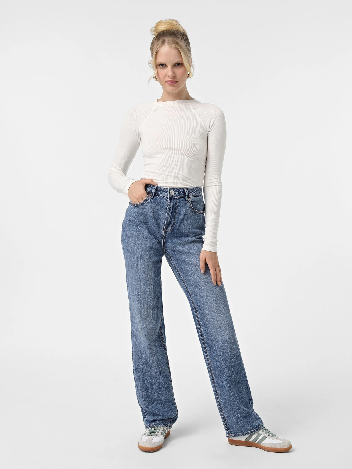 Джинси Vero Moda модель 10315494_Medium Blue Denim Фото