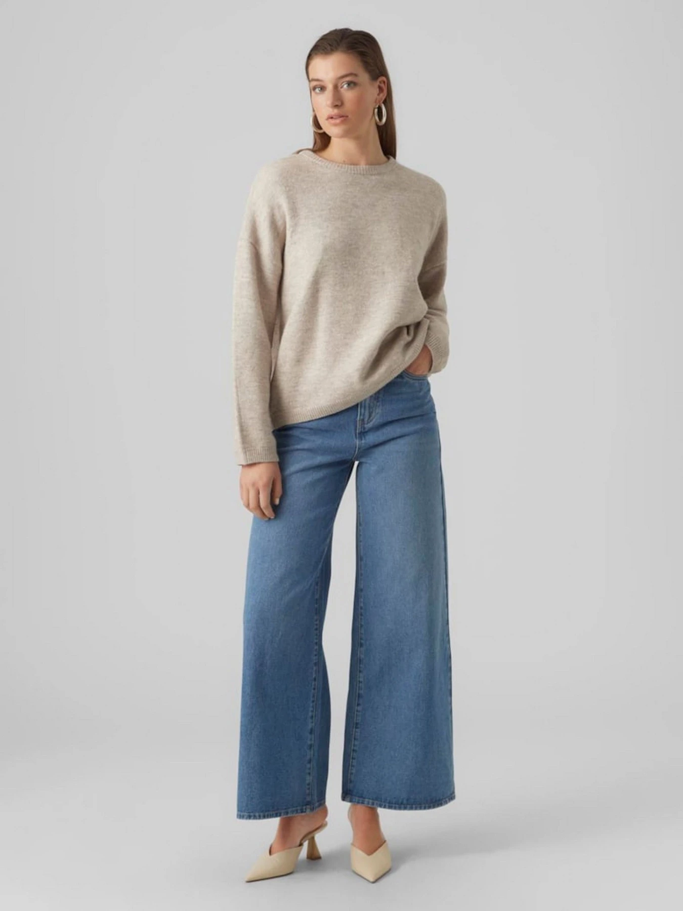 Свитры и кардиганы Vero Moda модель 10295175_Plaza Taupe Свитры и кардиганы Vero Moda модель 10295175_Plaza Taupe Фото