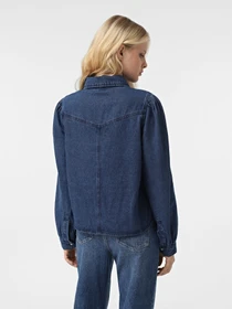 Рубашки Vero Moda модель 10323068_Dark Blue Denim Фото