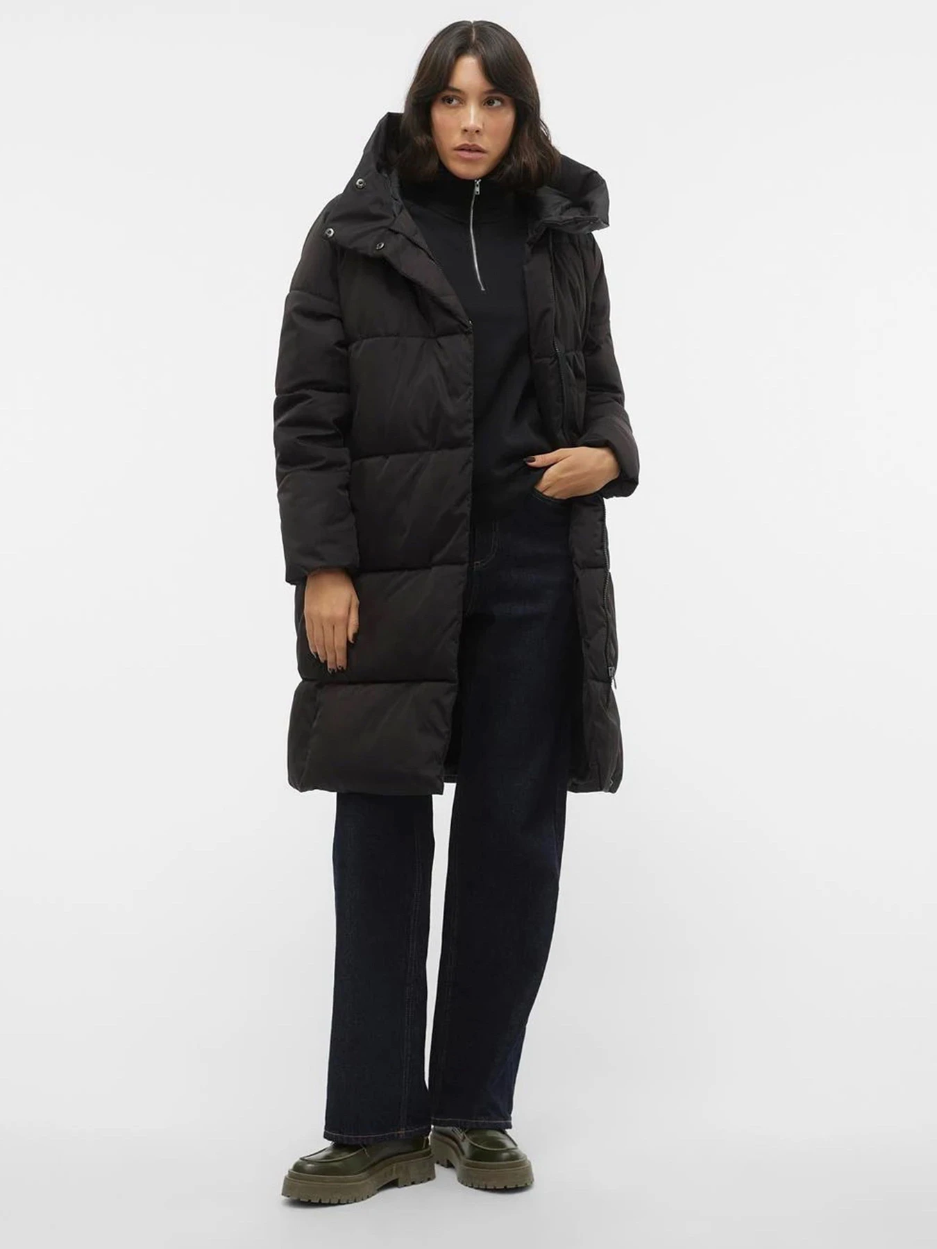 Куртки та дублянки Vero Moda STELLA COAT модель 10300030_Black Фото