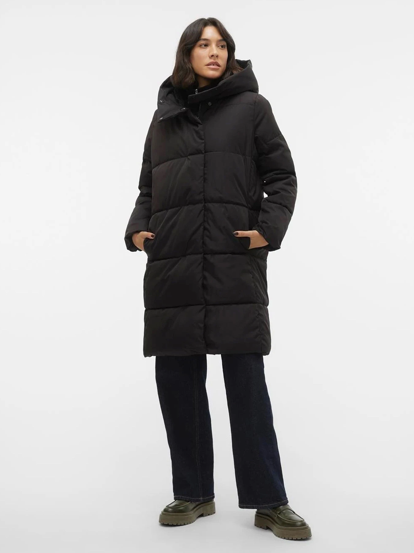 Куртки та дублянки Vero Moda STELLA COAT модель 10300030_Black Фото