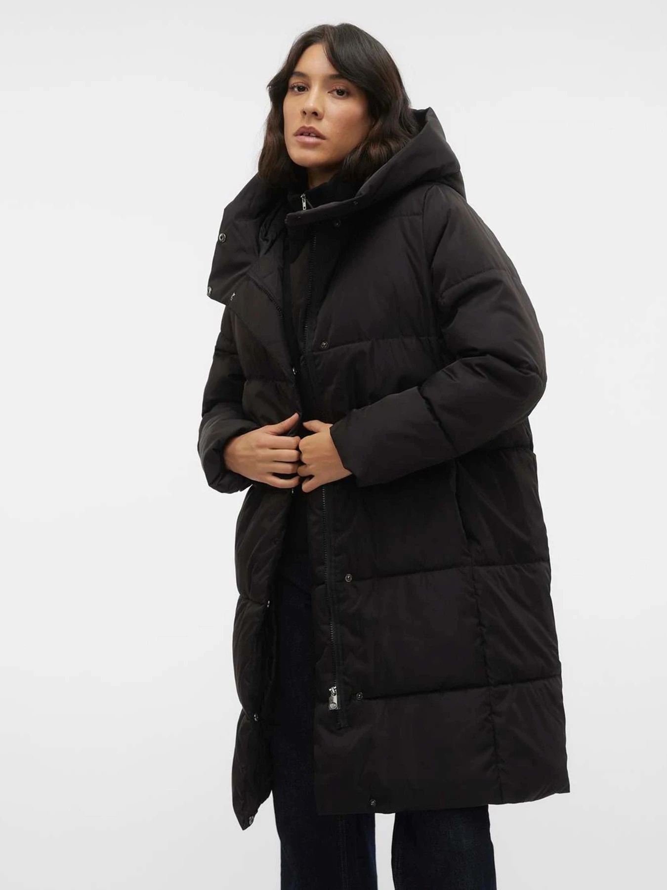 Куртки та дублянки Vero Moda STELLA COAT модель 10300030_Black Фото