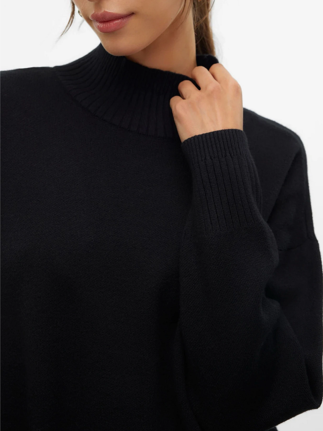 Свитры и кардиганы Vero Moda модель 10311395_Black Свитры и кардиганы Vero Moda модель 10311395_Black Фото