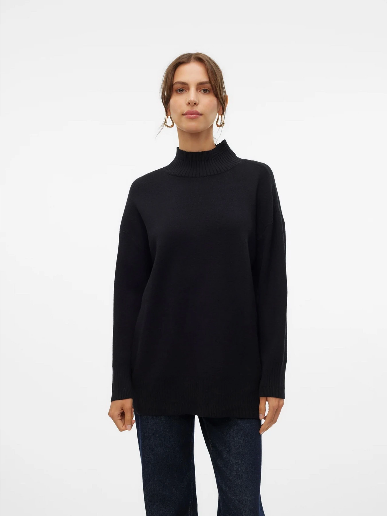 Свитры и кардиганы Vero Moda модель 10311395_Black Свитры и кардиганы Vero Moda модель 10311395_Black Фото