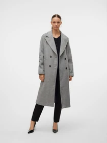 Пальта та плащі Vero Moda модель 10315047_Light Grey Melange Фото