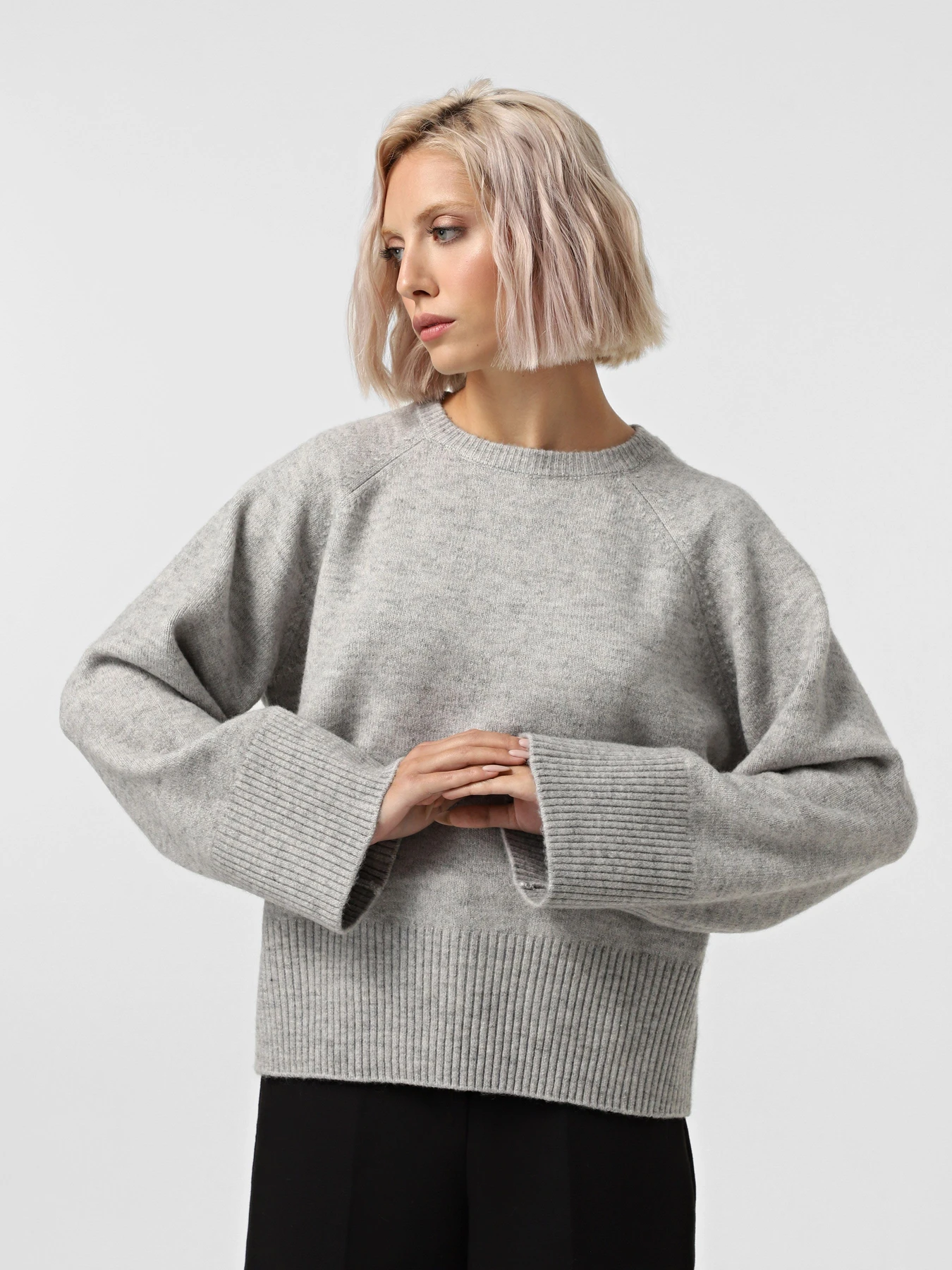 Свитры и кардиганы Vero Moda модель 10315368_Light Grey Melange Свитры и кардиганы Vero Moda модель 10315368_Light Grey Melange Фото