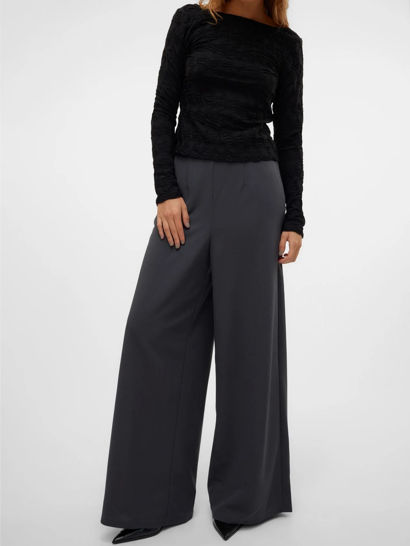Штани Vero Moda модель 10318645_Asphalt Штани Vero Moda модель 10318645_Asphalt Фото