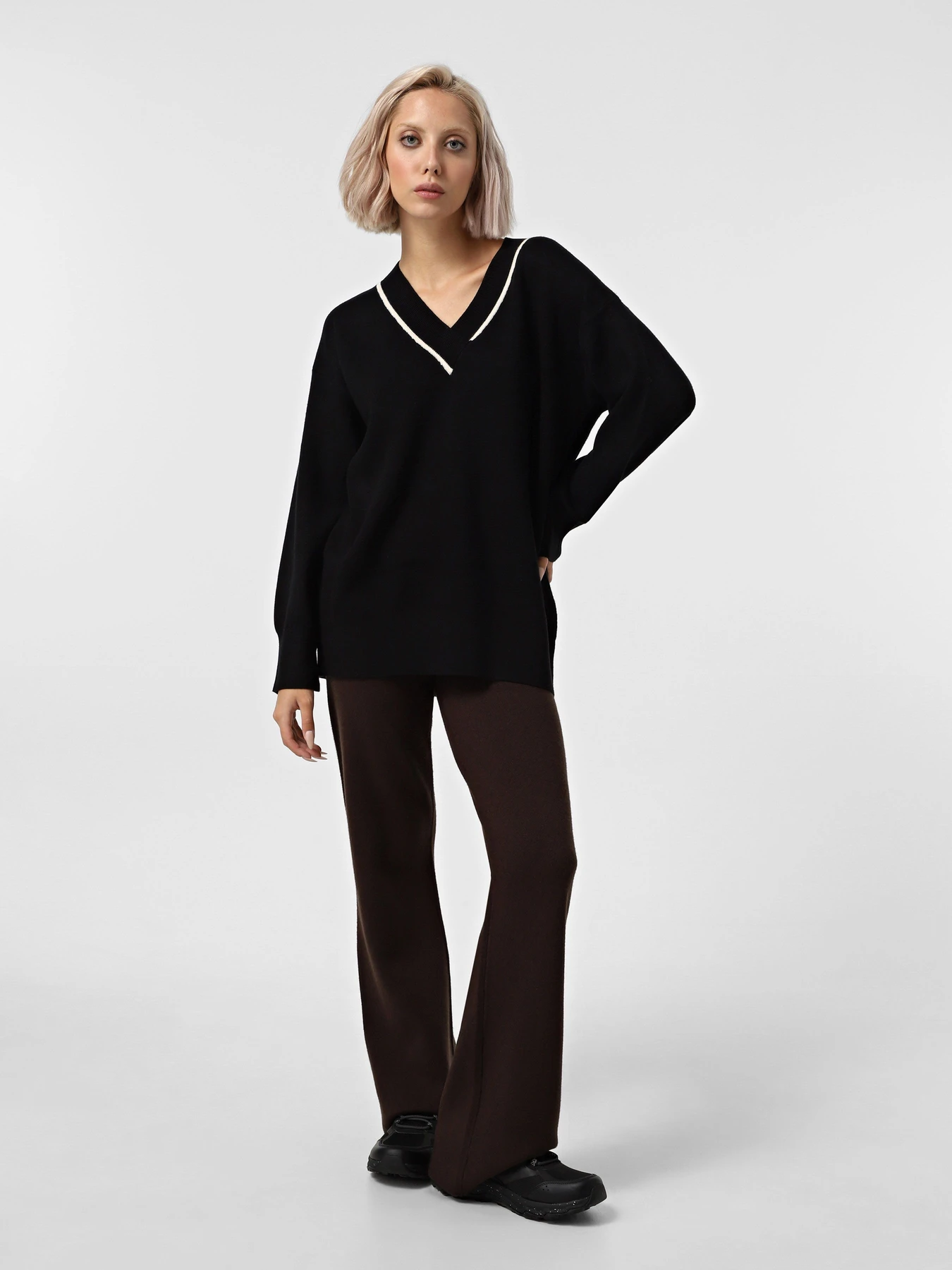 Свитры и кардиганы Vero Moda модель 10314227_Black W. BIRCH Свитры и кардиганы Vero Moda модель 10314227_Black W. BIRCH Фото