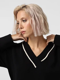 Свитры и кардиганы Vero Moda модель 10314227_Black W. BIRCH Фото