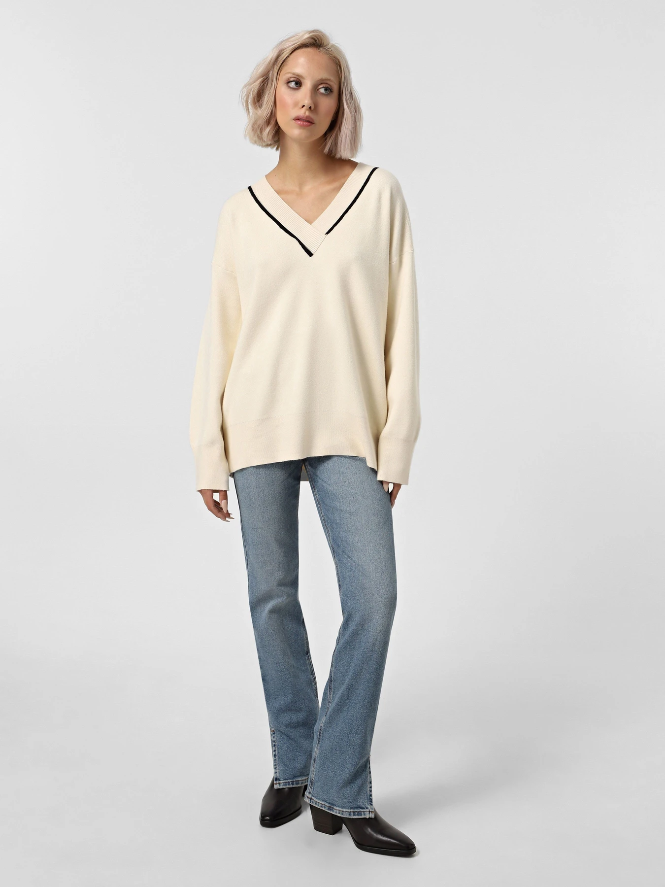 Свитры и кардиганы Vero Moda модель 10314227_Birch W. BLACK Свитры и кардиганы Vero Moda модель 10314227_Birch W. BLACK Фото