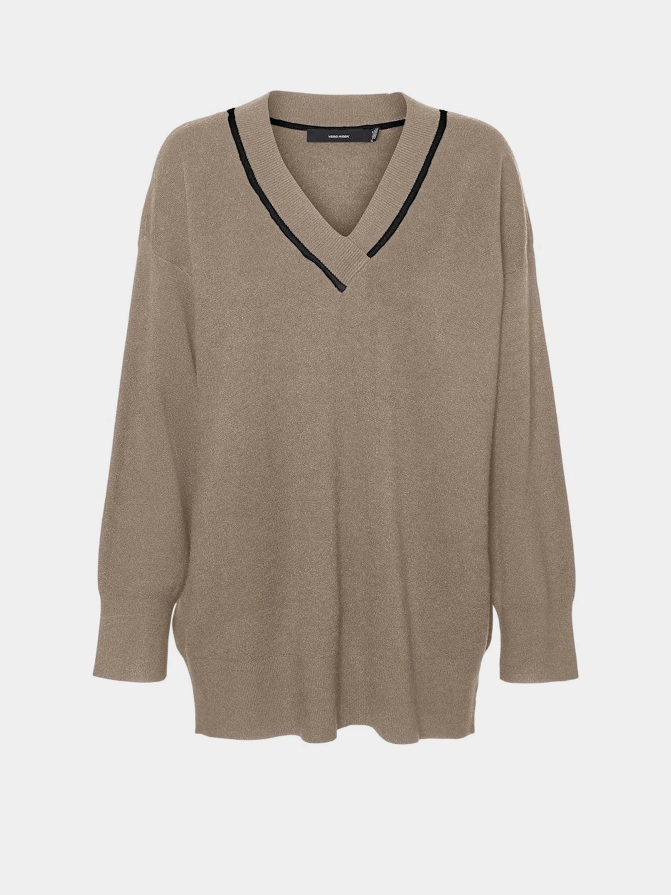 Свитры и кардиганы Vero Moda модель 10314227_Silver Mink W. BLACK Свитры и кардиганы Vero Moda модель 10314227_Silver Mink W. BLACK Фото