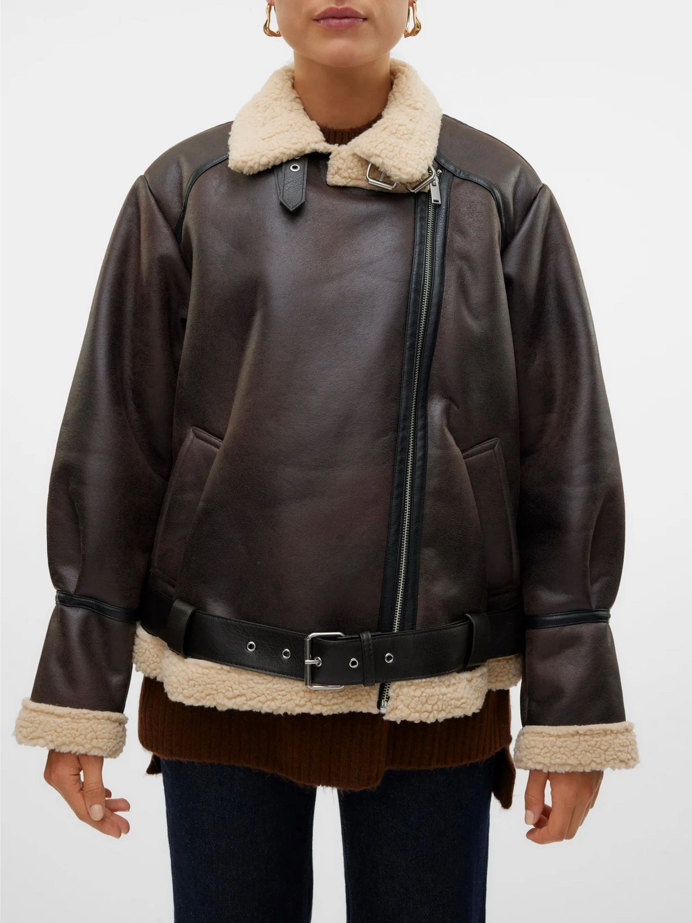 Куртки та дублянки Vero Moda модель 10316256_Chocolate Torte SILVER MIN Куртки та дублянки Vero Moda модель 10316256_Chocolate Torte SILVER MIN Фото