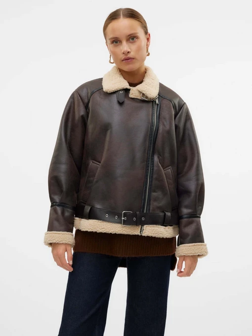 Куртки та дублянки Vero Moda модель 10316256_Chocolate Torte SILVER MIN Фото