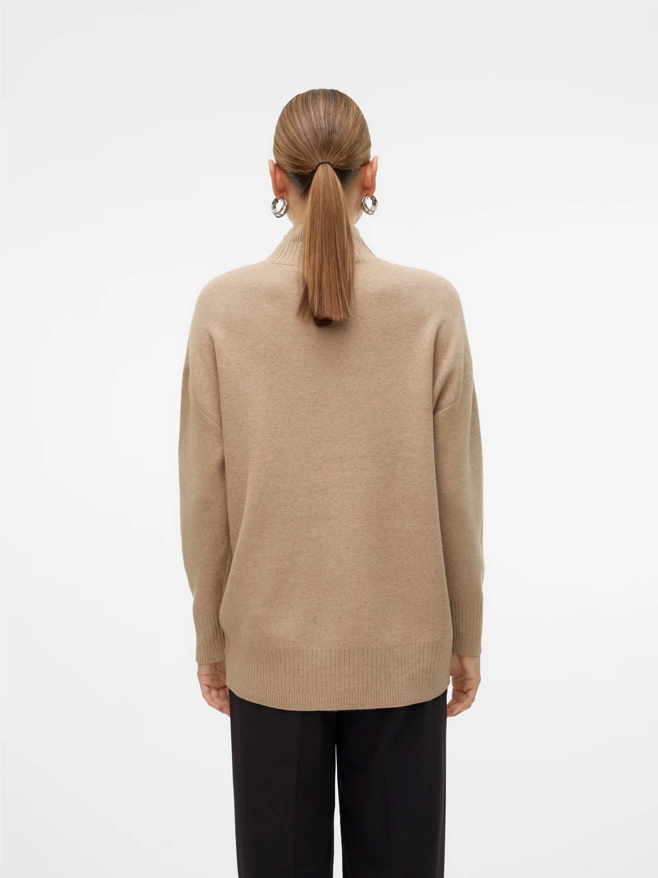 Свитры и кардиганы Vero Moda модель 10311395_Silver Mink W. MELANGE Фото