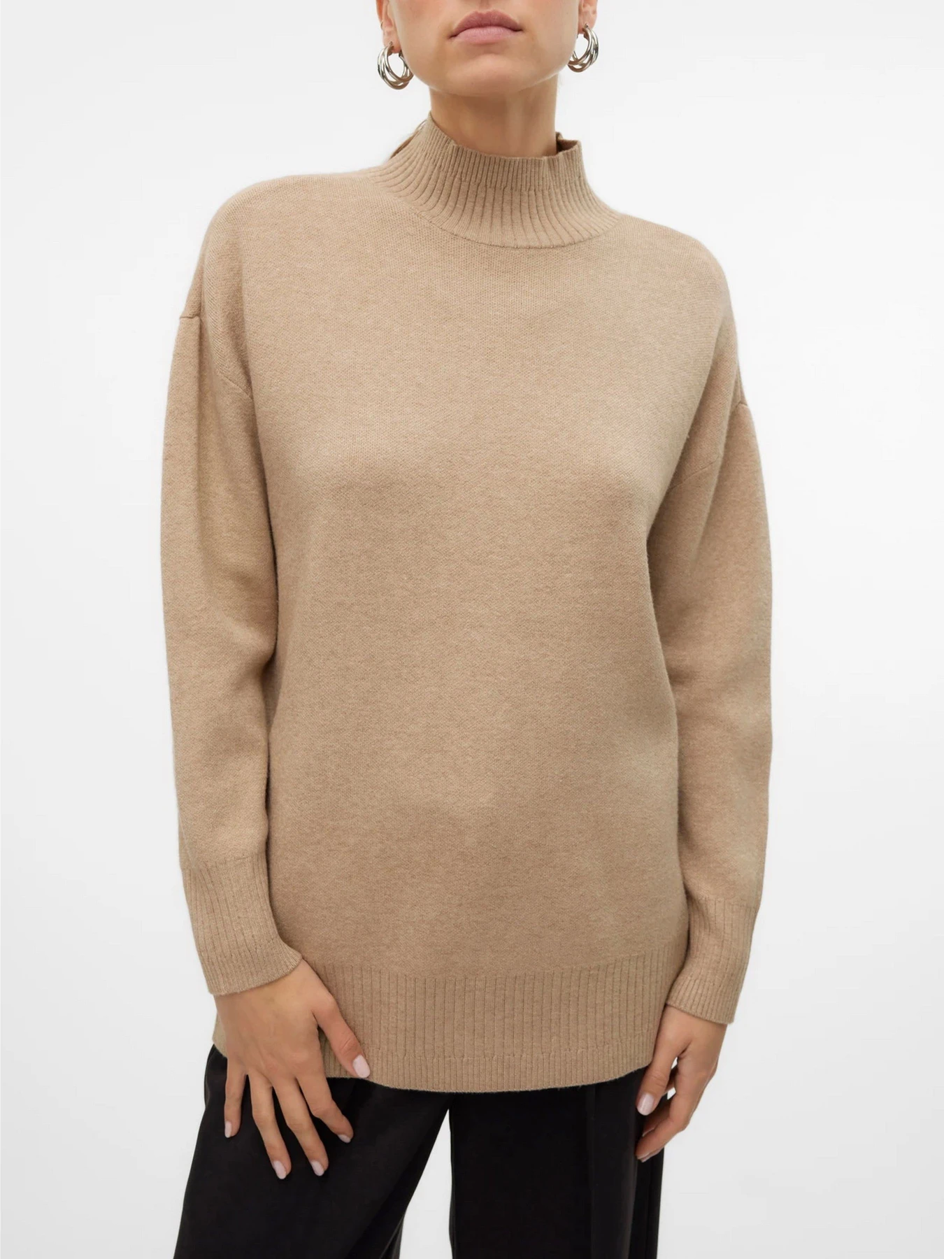 Свитры и кардиганы Vero Moda модель 10311395_Silver Mink W. MELANGE Фото