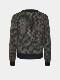 Свитры и кардиганы Vero Moda модель 10314507_Black W. SILVER MINK GRAFI Фото