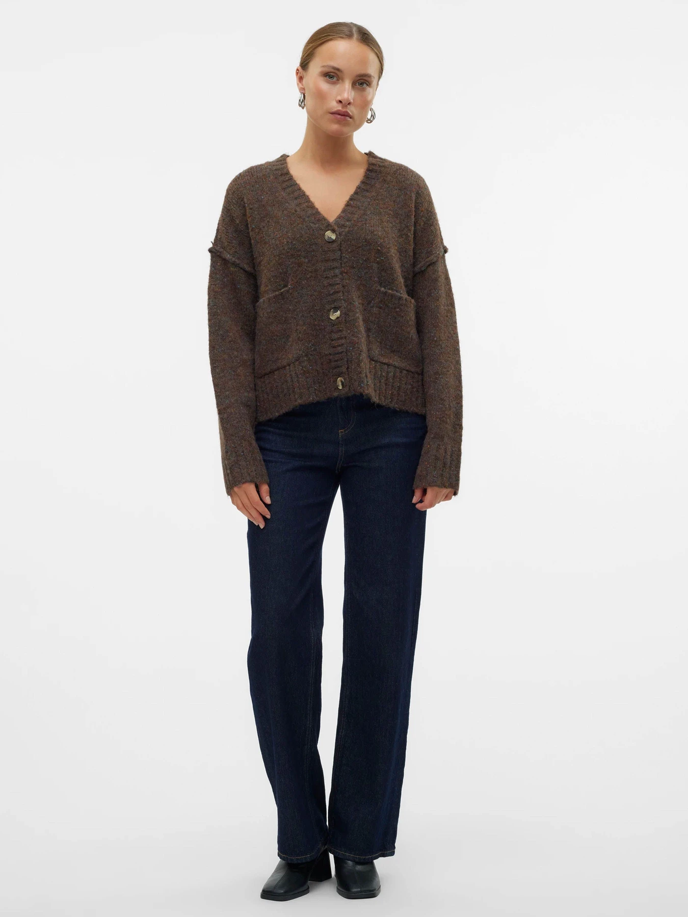 Свитры и кардиганы Vero Moda модель 10314095_Chocolate Torte W. MELANGE Свитры и кардиганы Vero Moda модель 10314095_Chocolate Torte W. MELANGE Фото