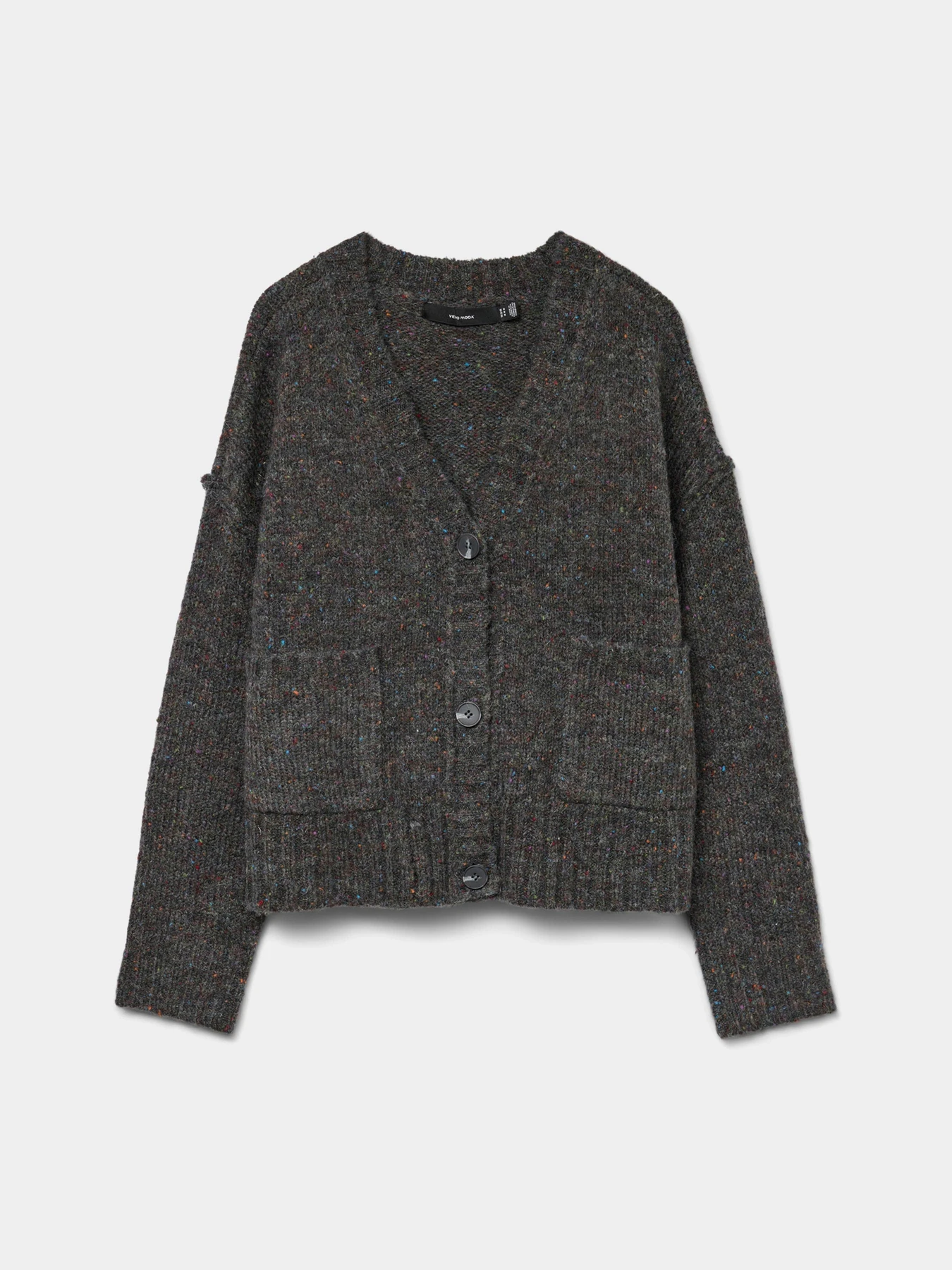 Свитры и кардиганы Vero Moda модель 10314095_Dark Grey Melange Свитры и кардиганы Vero Moda модель 10314095_Dark Grey Melange Фото