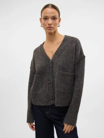 Свитры и кардиганы Vero Moda модель 10314095_Dark Grey Melange Фото