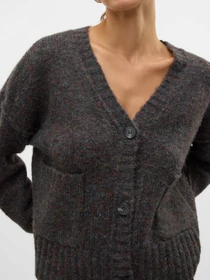 Свитры и кардиганы Vero Moda модель 10314095_Dark Grey Melange Фото