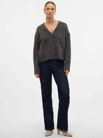Свитры и кардиганы Vero Moda модель 10314095_Dark Grey Melange Фото