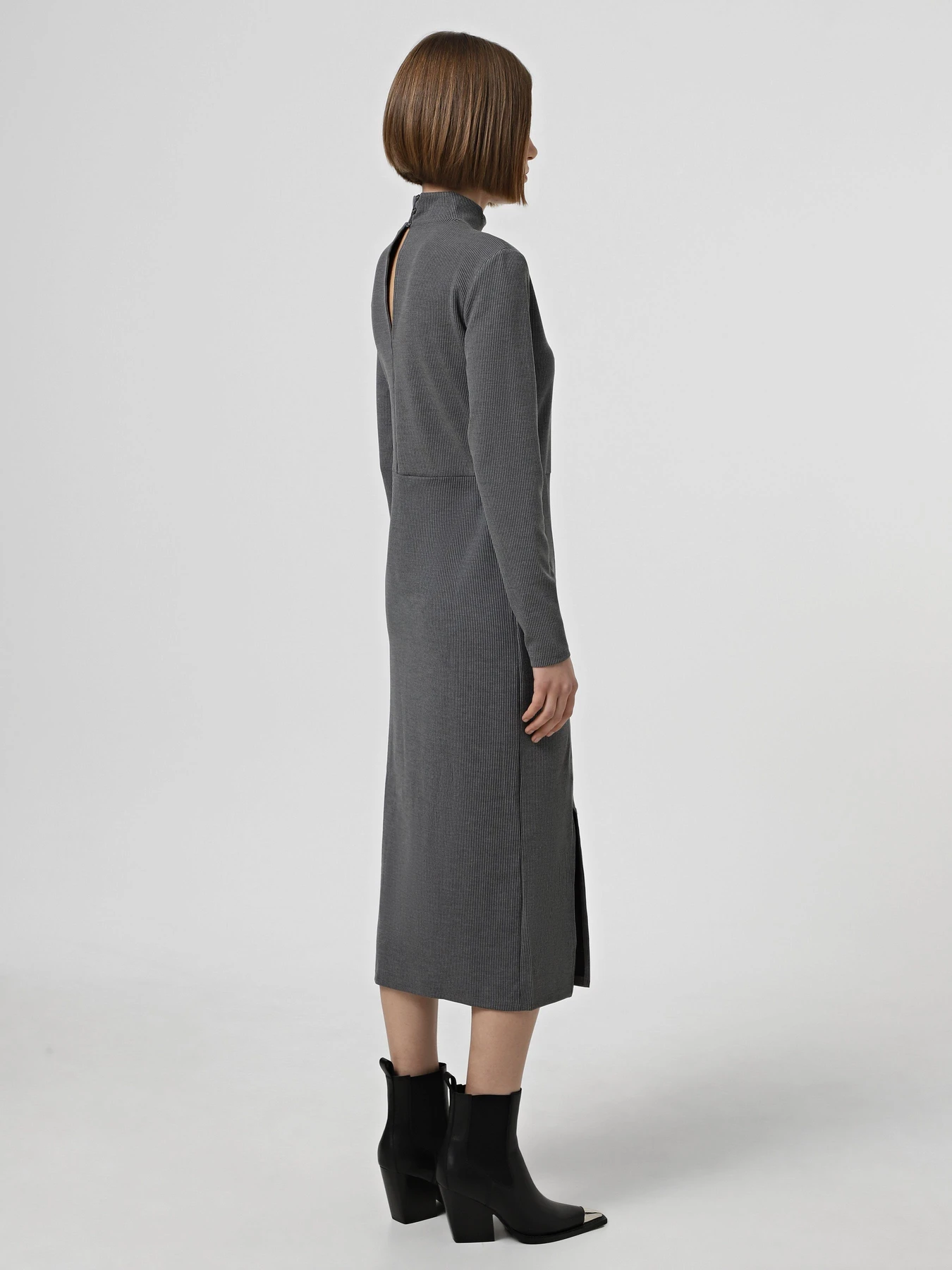 Платья Vero Moda модель 10314545_Asphalt Washed Платья Vero Moda модель 10314545_Asphalt Washed Фото