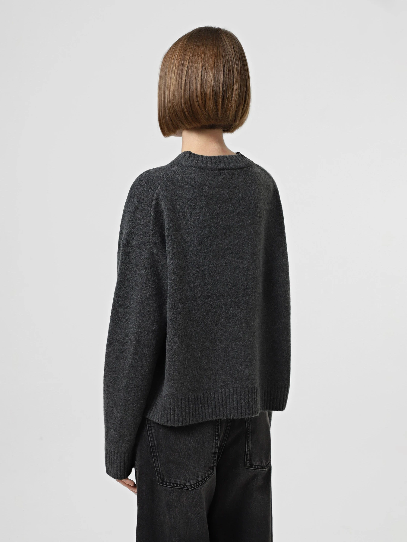 Свитры и кардиганы Vero Moda модель 10315816_Dark Grey Melange Свитры и кардиганы Vero Moda модель 10315816_Dark Grey Melange Фото