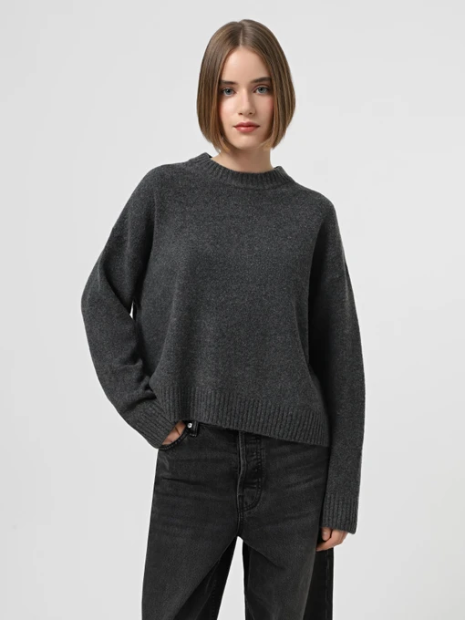Свитры и кардиганы Vero Moda модель 10315816_Dark Grey Melange Фото